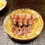 らんまる - ホタルイカの炭焼き