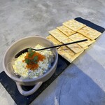 吉祥寺 井の頭テラス HONOO - HONOO’S タルタルたっぷりカナッペ。美味し。