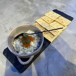 吉祥寺 井の頭テラス HONOO - HONOO’S タルタルたっぷりカナッペ。美味し。