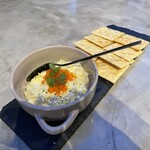 吉祥寺 井の頭テラス HONOO - HONOO’S タルタルたっぷりカナッペ。美味し。