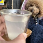 そば処 湧水 - 蕎麦湯割で乾杯♪