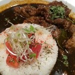 スパイスのきいた香り豊かな美味しいカレー♥︎