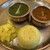 やっぱりインディア - 料理写真:二色カレーセット