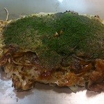 お好み焼き 八昌 - そば肉玉イカ天トッピング