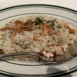 ウルフギャング・ステーキハウス - ガーリックライス