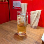 なかよし餃子エリザベス - コーン茶ハイ