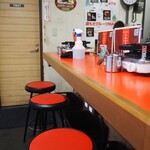 豚足ホルモン 小林商店 - 店内（カウンター席）