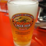 豚足ホルモン 小林商店 - 生ビール
