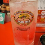 豚足ホルモン 小林商店 - メガ バイスサワー