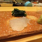 鮨 土方 - マゴチの刺身