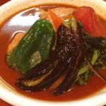 木多郎 - ここのスープカレー…
            菜の花がほんのり苦くて…美味しいですよ(-_^)