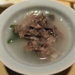 雪月花 たなかさとる - 松阪牛テールスープ　この肉の量‼️