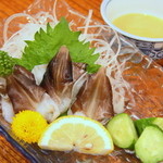 Kishizushi - 鳥貝はオリジナル酢味噌につけて♪