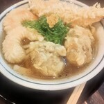 饂飩頑陣 本店 - 水曜限定　淡麗アゴ出汁うどん1300円
