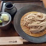 十割そば 山楽 - せいろ大盛り