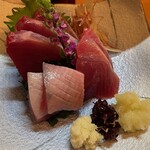 季節料理 よし野 - 初ガツオ刺身