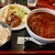 そば処四季 - 料理写真:そばと鳥煮込み