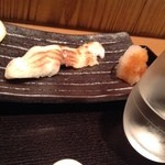 誠 - 真鯛の塩焼き
      
      お酒は福井の黒龍( ^ ^ )/□