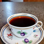 山羊コーヒー - 「グアテマラ　ラ・グロリア」コーヒー　（リチャードジノリ　イタリアンフルーツ　コーヒーカップ＆ソーサー）③