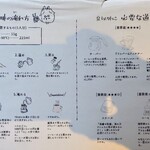 山羊コーヒー - 「山羊流！珈琲の淹れ方＆必要な道具」一覧（コーヒーメニュー表内）