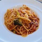 カフェ イソミ テラス - トマトパスタ