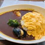 カフェ イソミ テラス - 白えびシーフードカレー