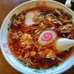 関所食堂 - にんにくラーメン@550