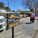 関所食堂 - 離れた場所の駐車場