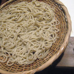 葡呑 - 2009年大晦日限定、芝「蕎麦　案山子」ざるそば