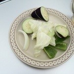 ホテル白鳥 - 取ってきた焼き野菜とか