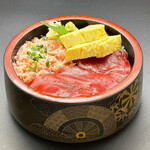 寿司 う月 - まぐろねぎとろ丼