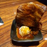 焼肉USON - 下にはライス♪