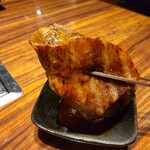 焼肉USON - 大判極上サーロイン焼きすき (ライスと一緒にいただきます♪)