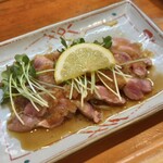 焼鳥かさ岡 - 地どりのたたき    700円(税込)