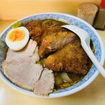 らーめん専門店　こだま - カツカレー麺　１１００円