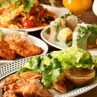 インド＆タイ料理を堪能！お得なプラン◎全コース飲み放題付き