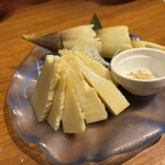 地酒と道産食材 一笑 - 春を感じる筍