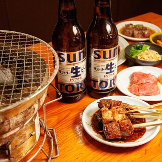 創業昭和四十九年、屋台で始まる串焼松よし、３種の秘伝タレ焼肉