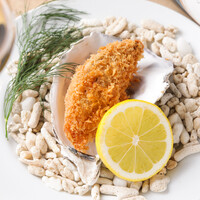 剥きたて殻付き 牡蠣フライ