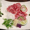 おおさか料理  浅井 - 馬さし 生姜しょう油③