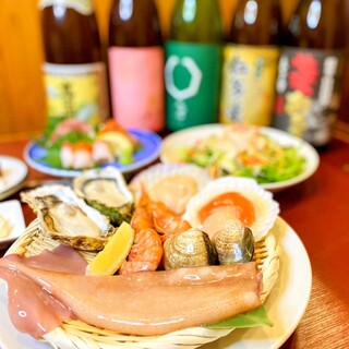 浜焼き5種付プランがおすすめ！予算などに応じて選べるコース