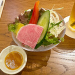 くしあげ 串亭 - 「季節の野菜」