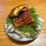 くしあげ 串亭 - 前菜の「うなぎ」
