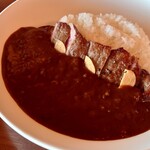 ザ・ロイヤルゴルフクラブ - ステーキカレー
