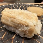 立ち食い鮨極 - 穴子 塩で
