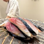 立ち食い鮨極 - 鯖