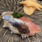 立ち食い鮨極 - 鯵