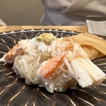 立ち食い鮨極 - 紅ズワイガニ