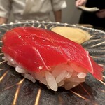 立ち食い鮨極 - マグロの赤身