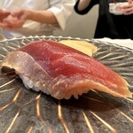 立ち食い鮨極 - 漬けマグロ